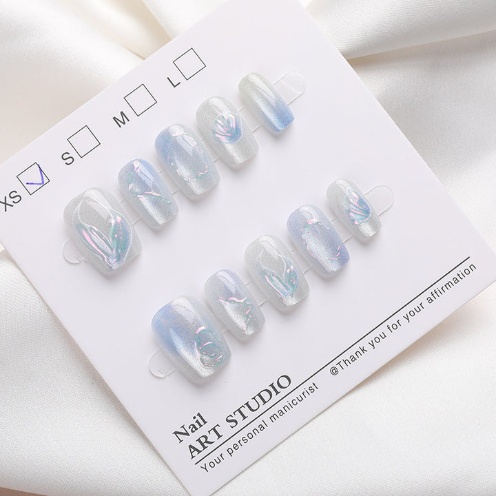 Iridescent Nail Art Press-On Collection Kalsten