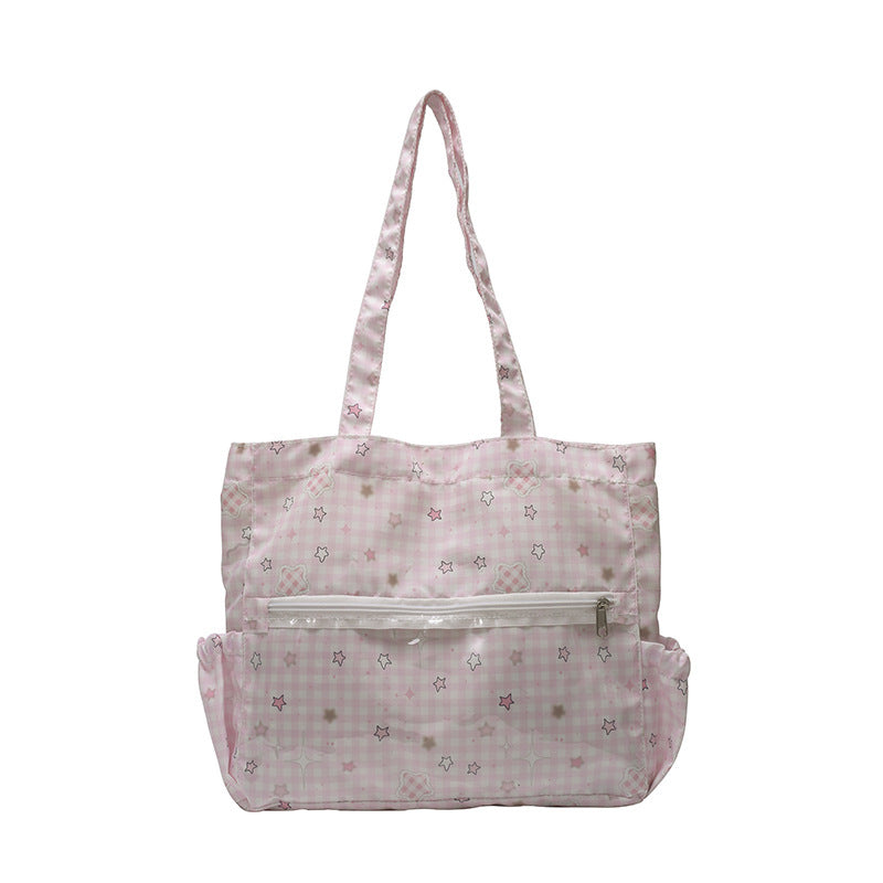 Illustrated Canvas Tote Bag Kalsten