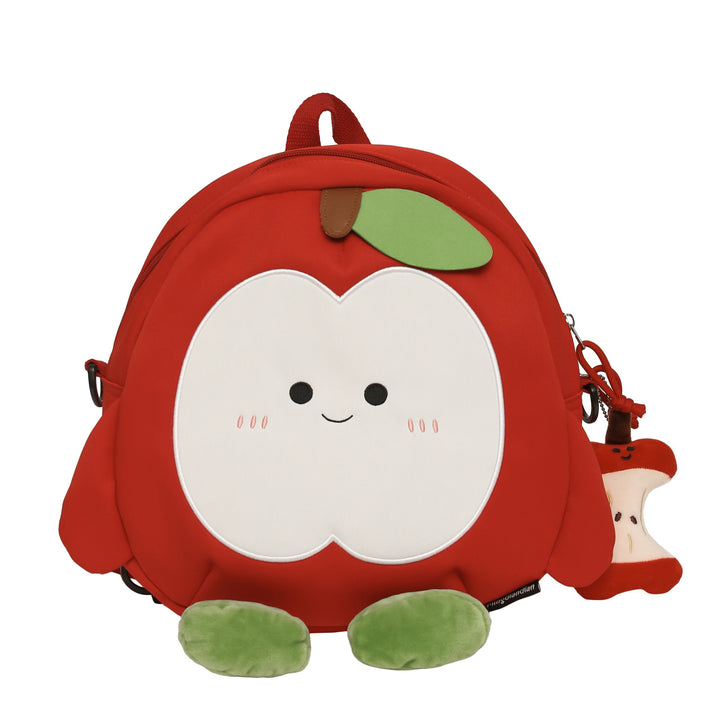 Plush backpack with apple motif Kalsten