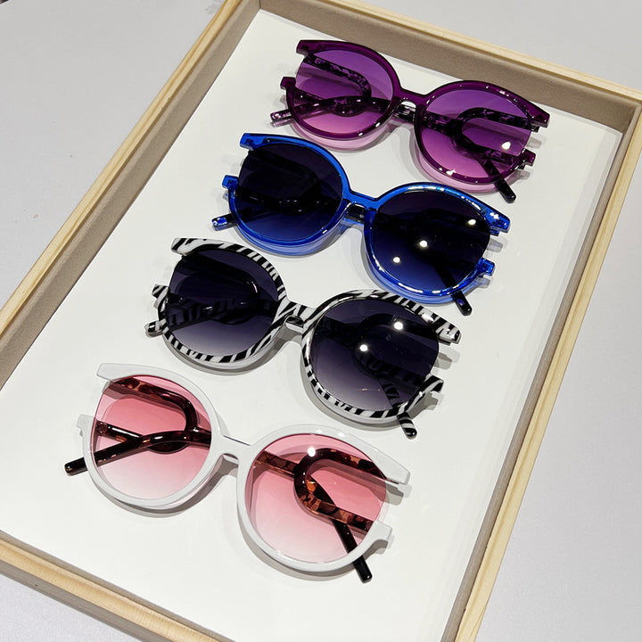 Avant-Garde Circular Frame Sunglasses Kalsten