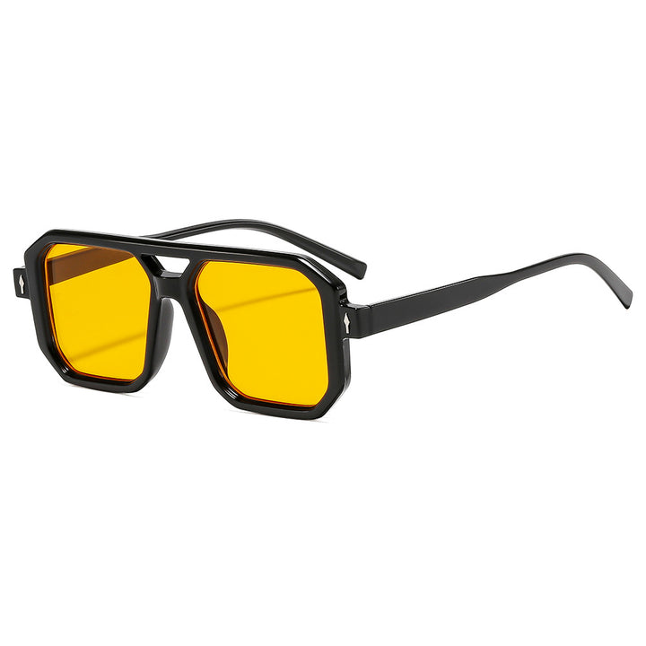 Bold Angular Oversized Sunglasses