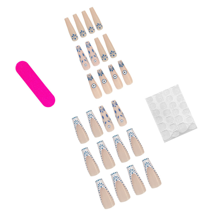 Elegant and artistic stiletto artificial nails Kalsten