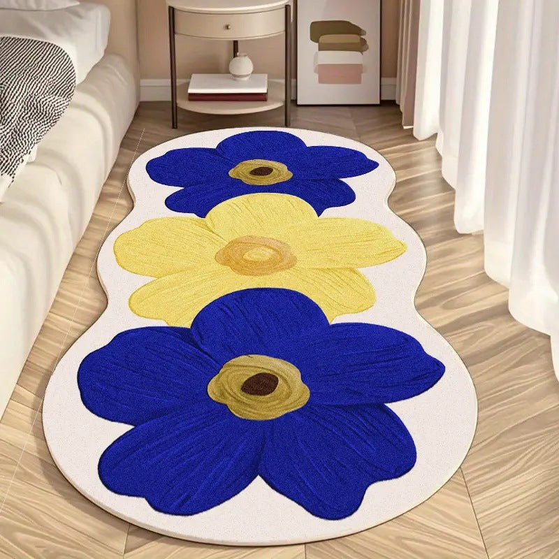 Flower Pattern Comfort Carpet