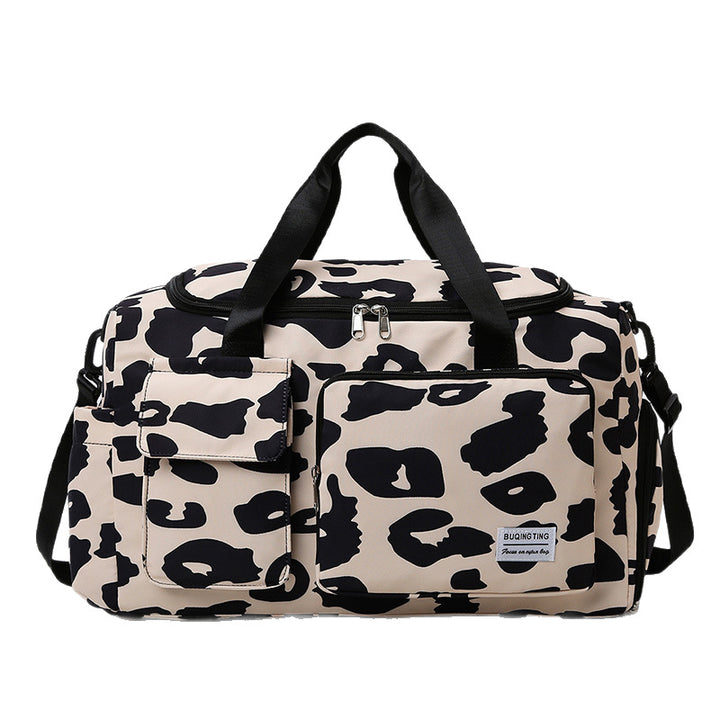 Stylish Zebra Print Travel Duffel Bag Kalsten