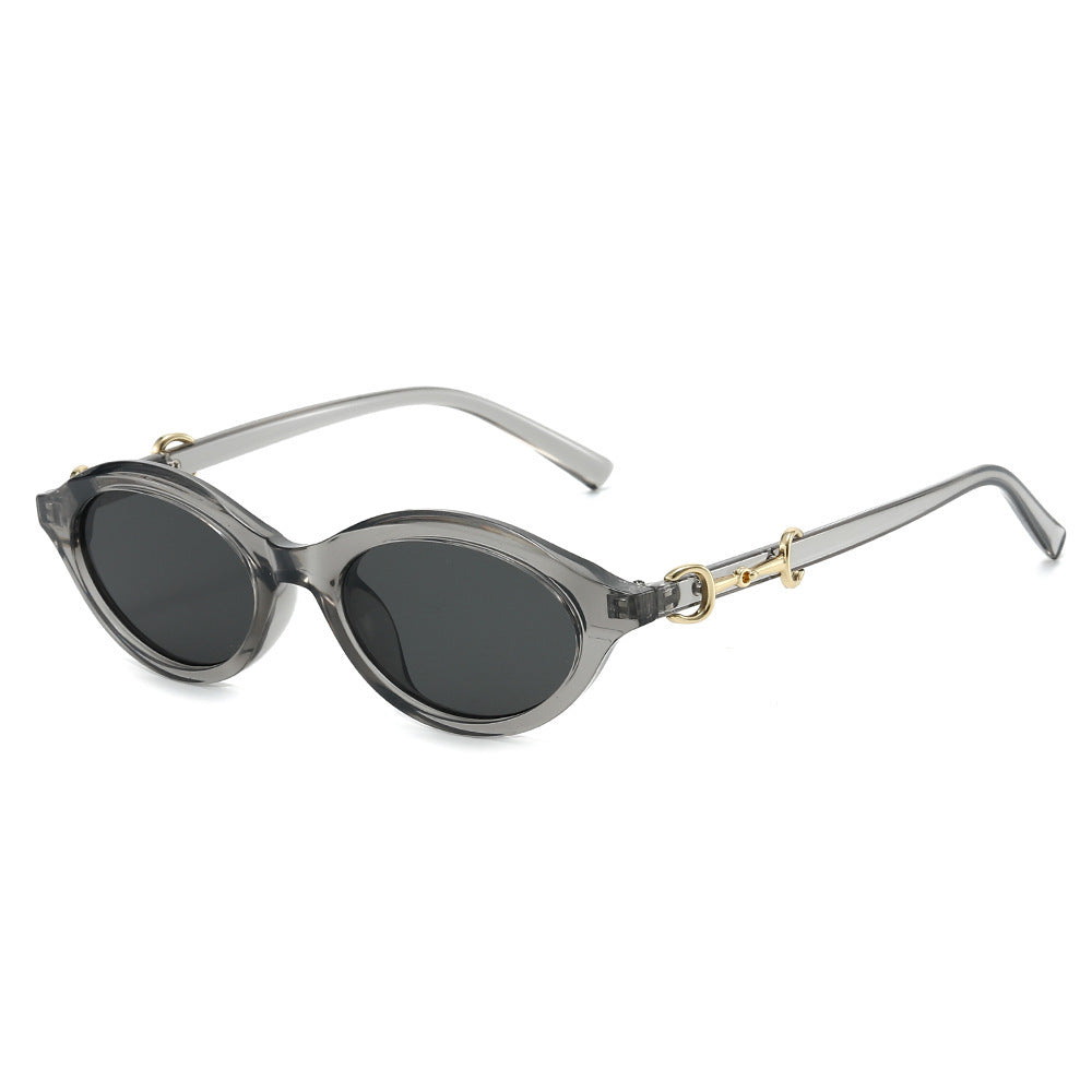 Fashionable Retro Oval Sunglasses Kalsten