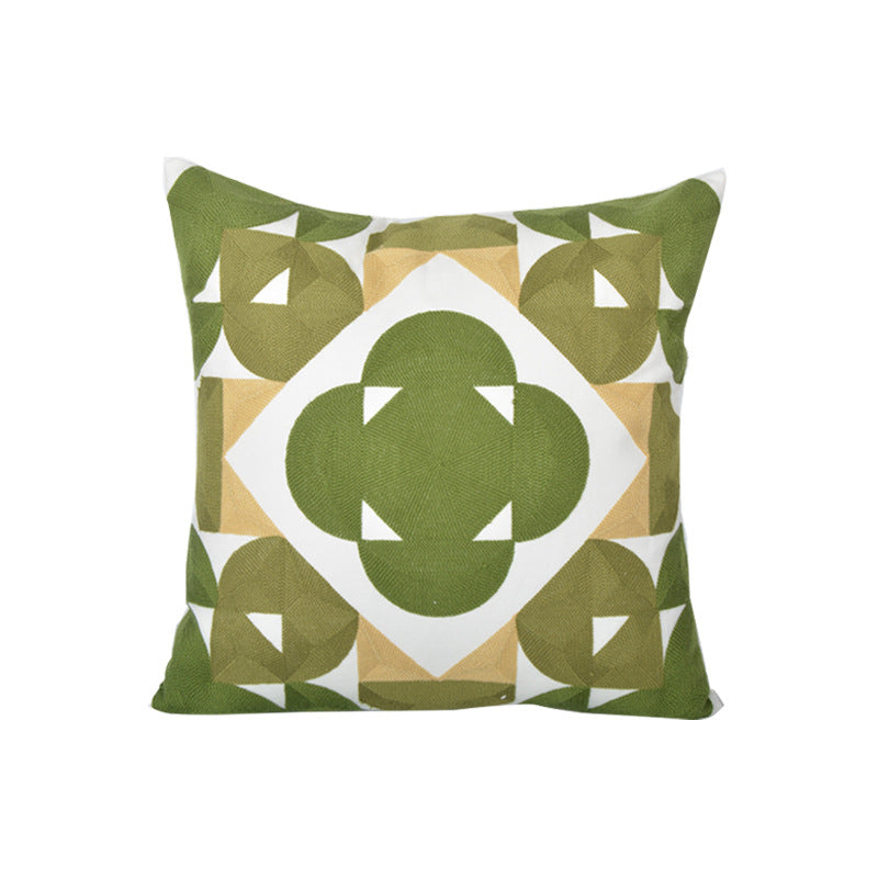 Geometric Pattern Decorative Throw Pillow