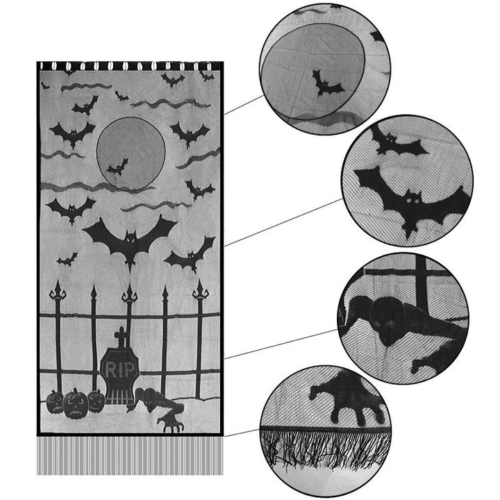 Decorative Spider Web Tablecloth