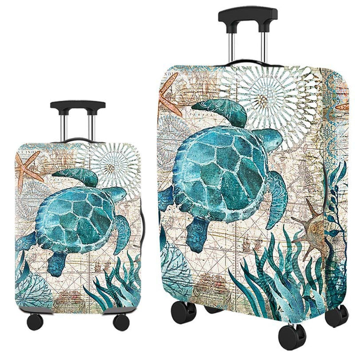 Artistic Travel Hard Shell Suitcase Kalsten