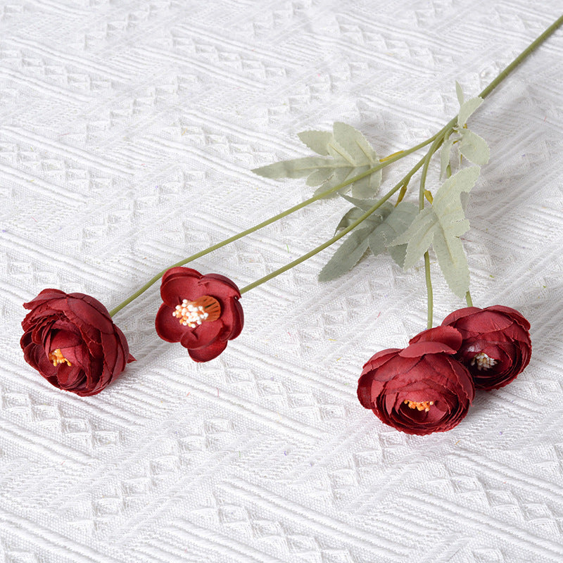 Artificial Velvet Flower Stem Arrangement