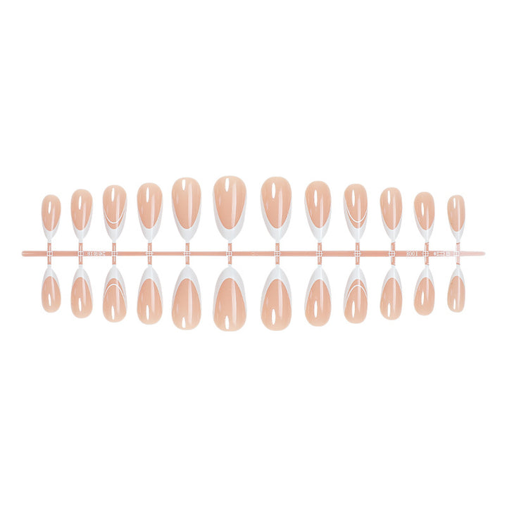 Natural Finish Gel Press-On Nails Kalsten