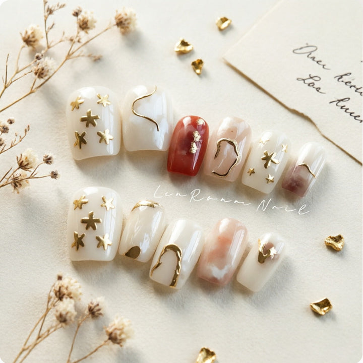 Exclusive Artificial Nails in Elegant Design Kalsten