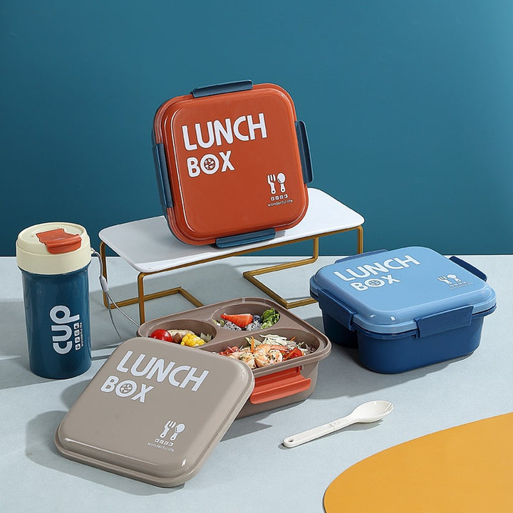 Multi-Compartment Food Storage Bento Box