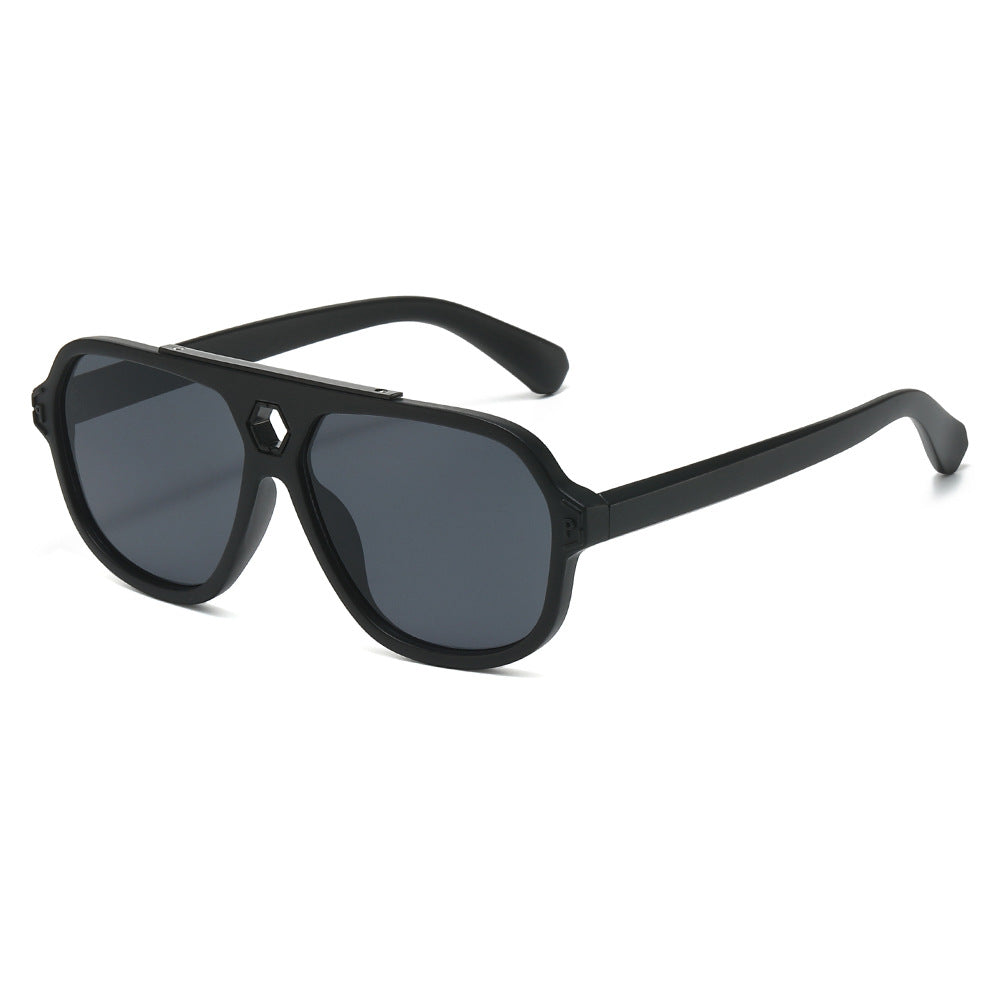 Statement Geometric Shield Sunglasses Kalsten