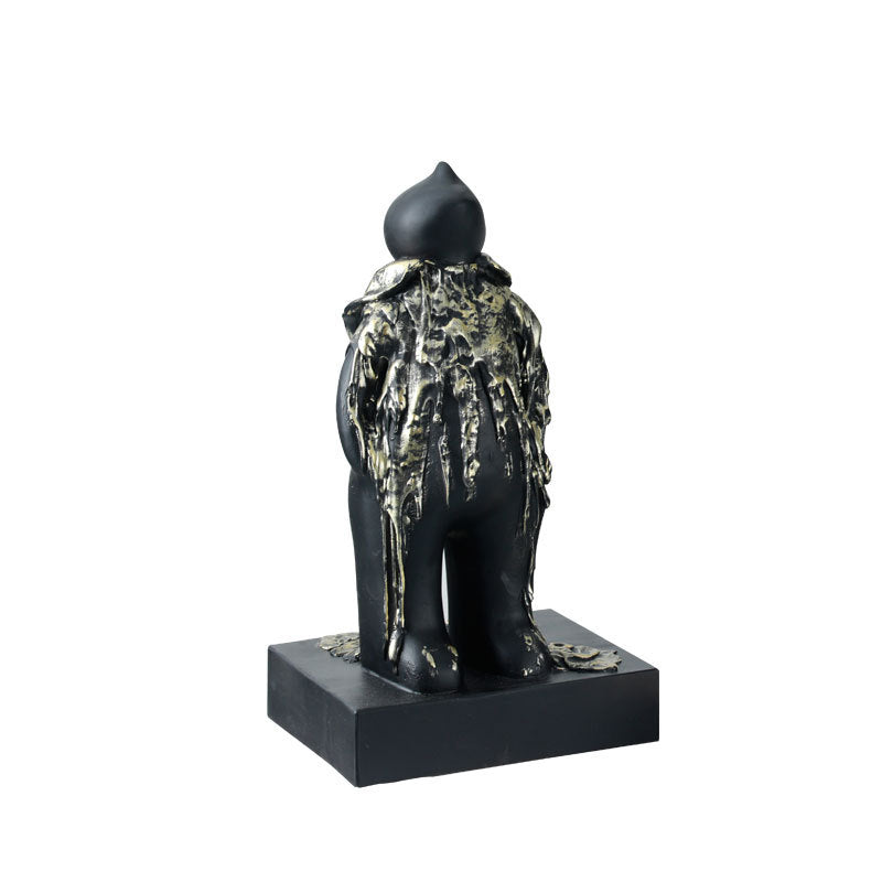 Abstract Decorative Flamingo Sculpture