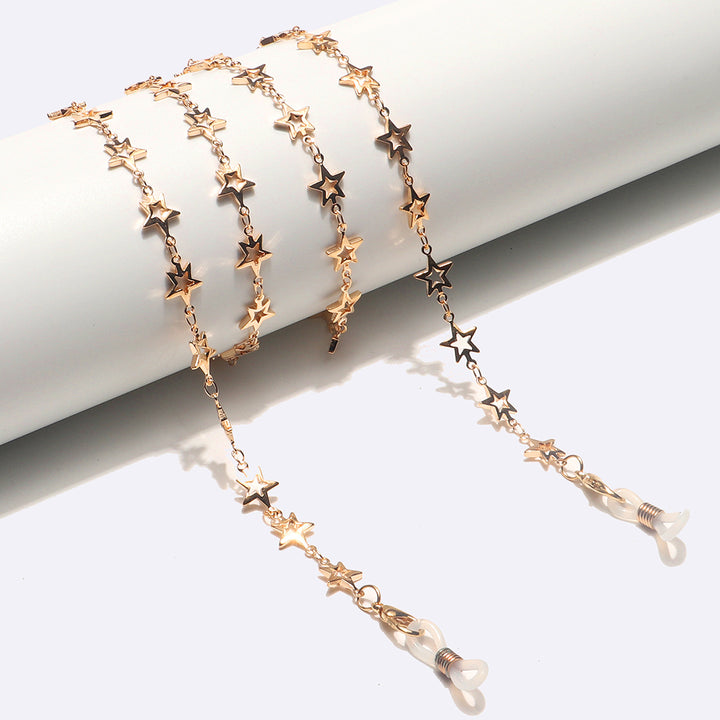 Star-Decorated Eyewear Chain Kalsten