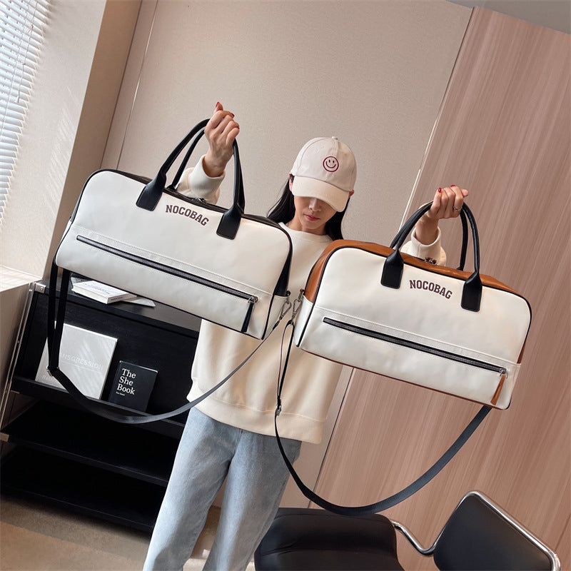 Versatile Leather Travel Duffle Bag Kalsten