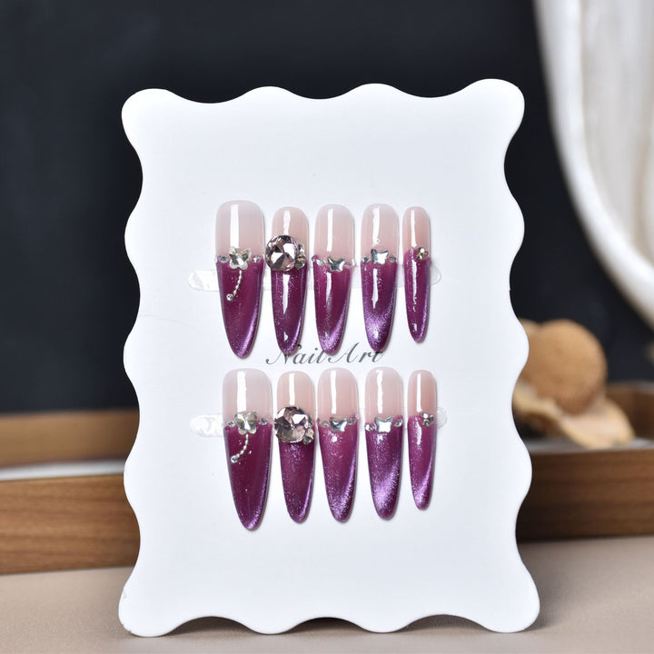 Glamorous Stiletto Nail Art Extensions Kalsten