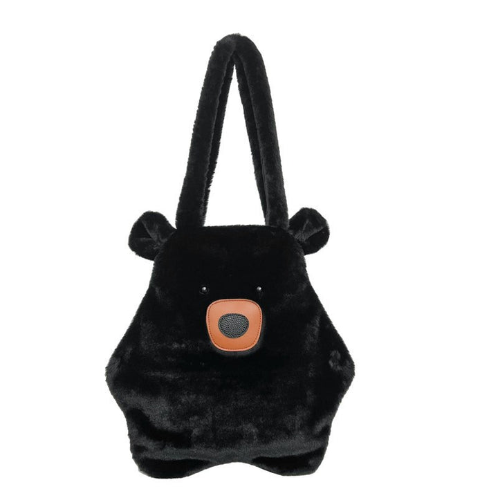 Plush Bear-Themed Tote Bag Kalsten