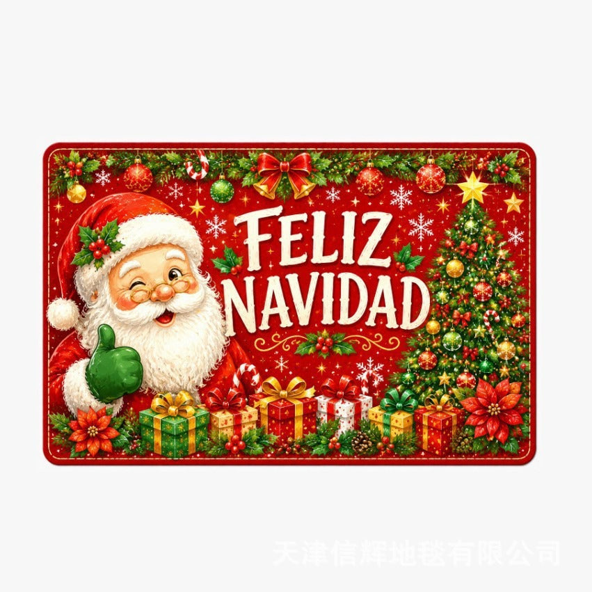 Festive Holiday Doormat