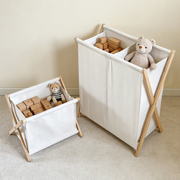 Modern laundry basket with folding frame Kalsten