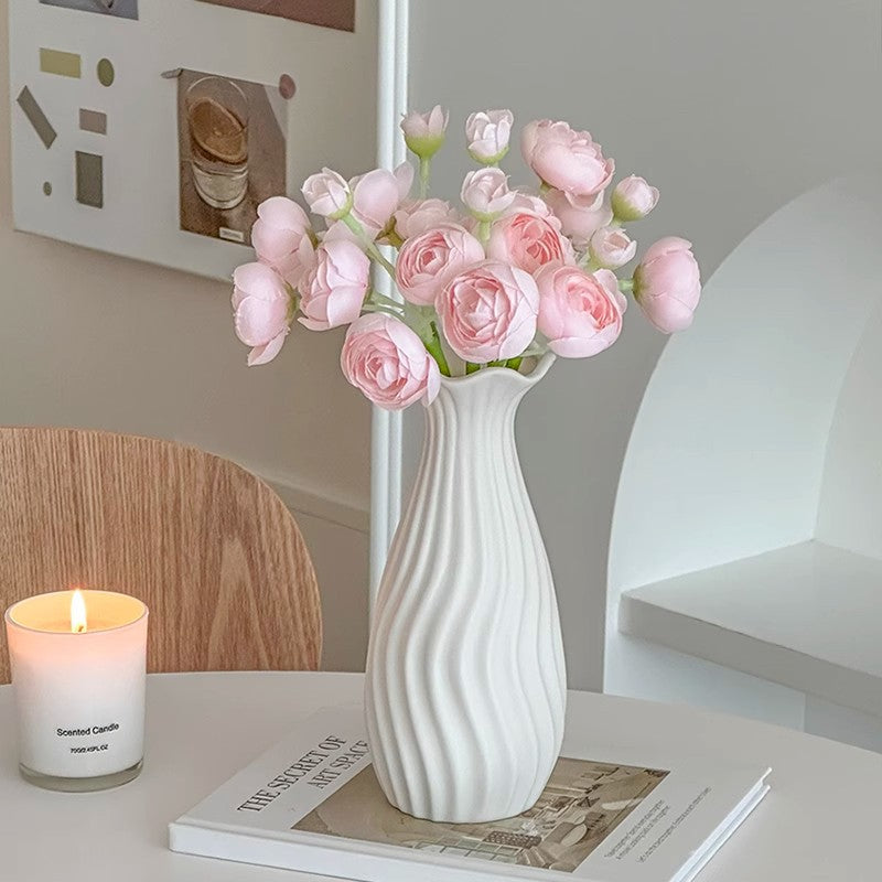 Lifelike Pink Rose Bouquet