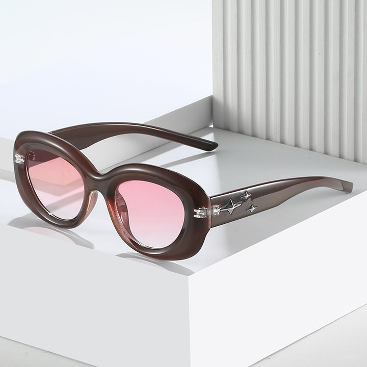 Stylish Oversized Shield Sunglasses Kalsten
