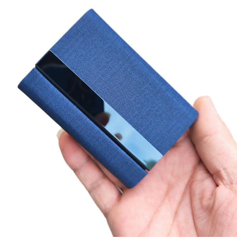 Slim Fabric Business Card Holder