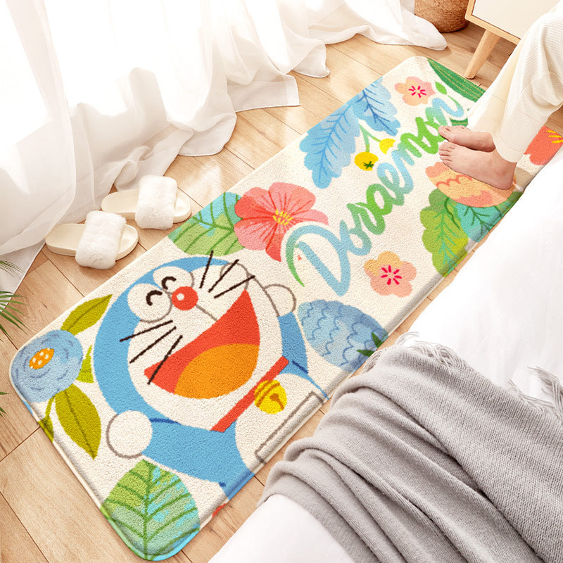 Cartoon Character Bath Mat for Bathroom Floor