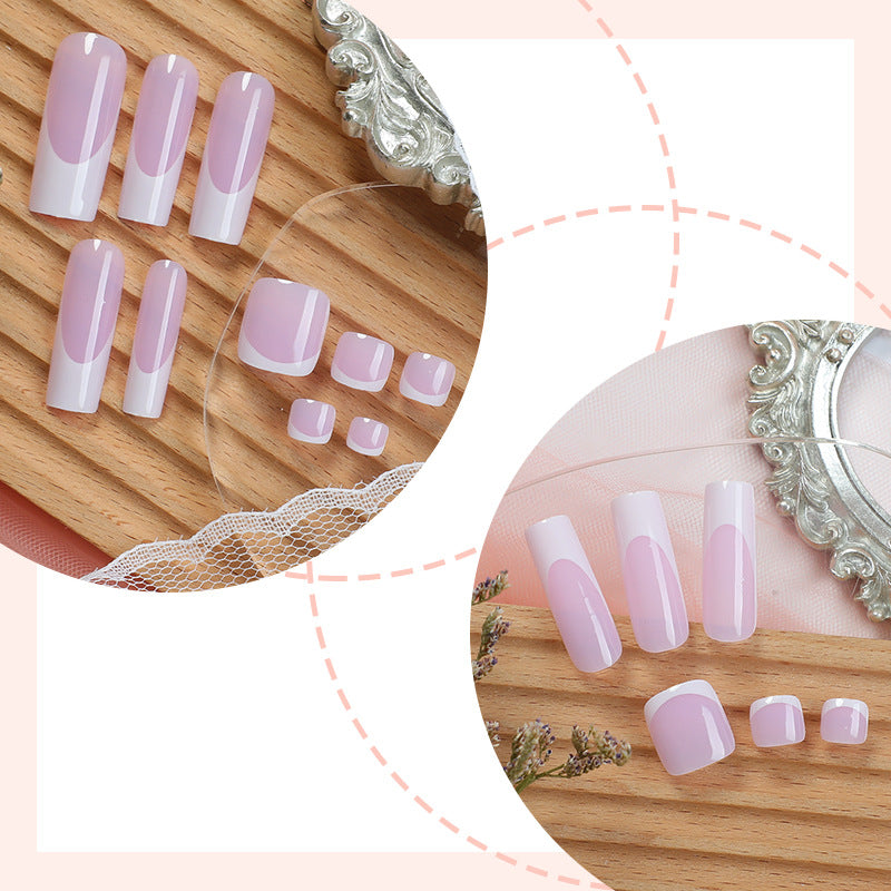 Elegant Sculpted Press-On Nail Art Set Kalsten
