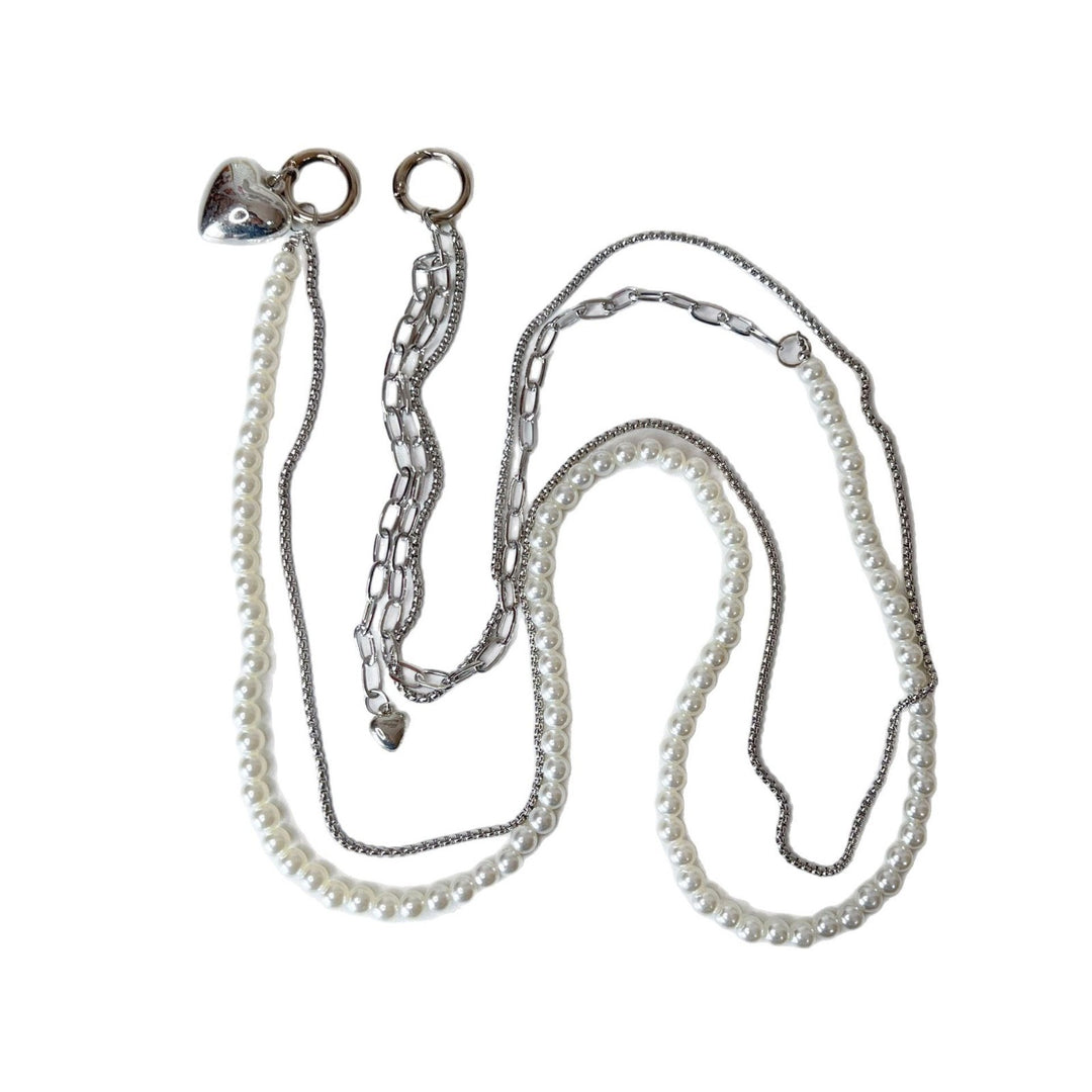 Heart-Designed Beaded Eyewear Chain Kalsten