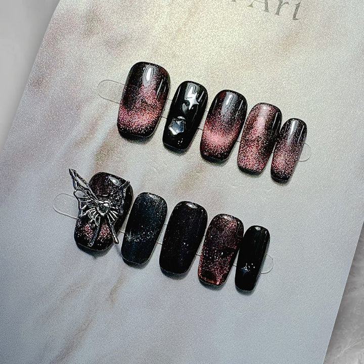 Decorative Press-On Nail Set Kalsten