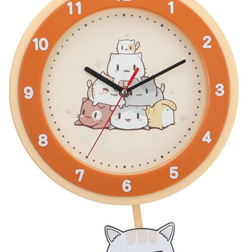 Wall clock with colorful animal design Kalsten