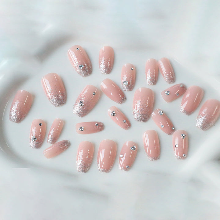Elegant Crystal Decor Nail Art Kalsten