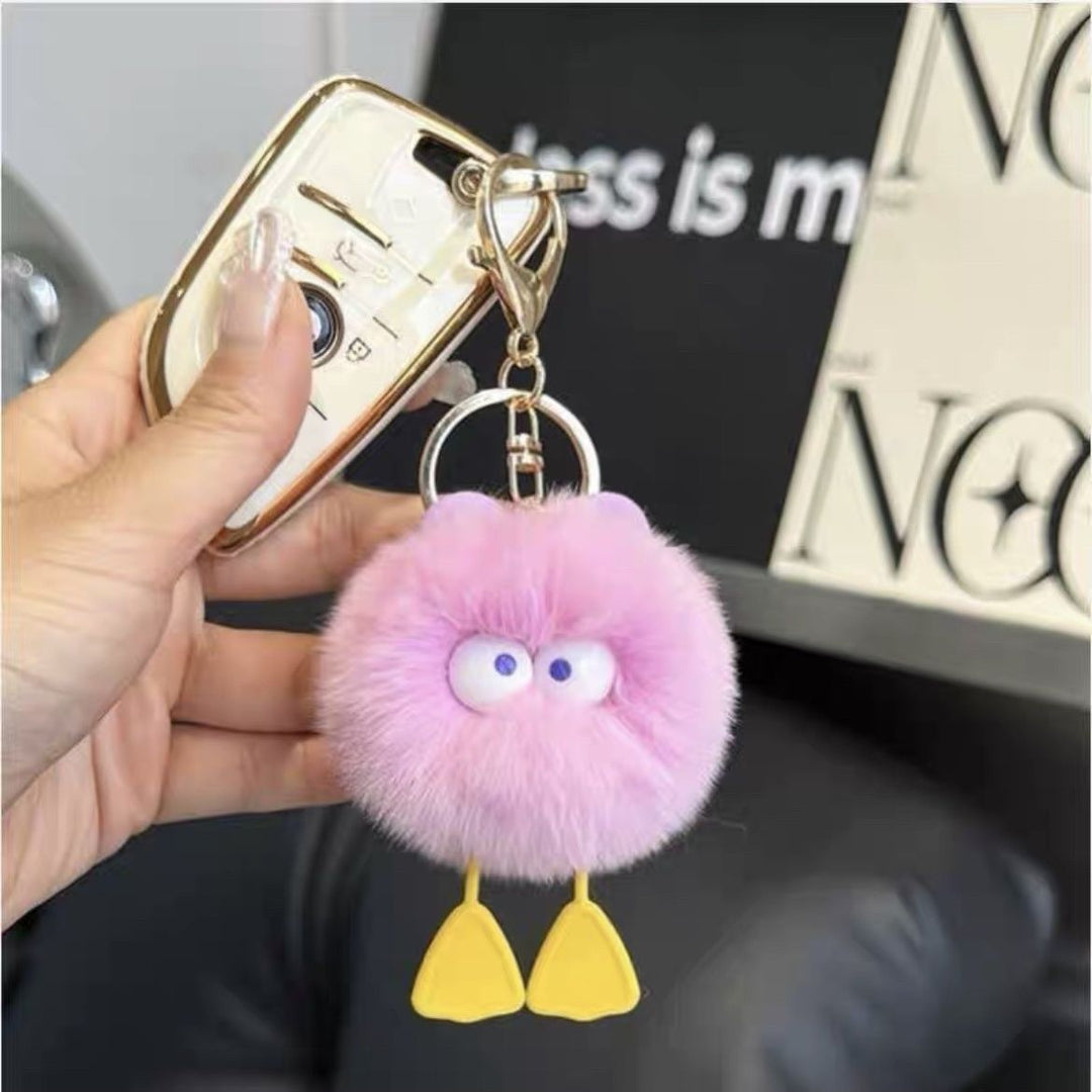 Playful Plush Creature Keychain Kalsten