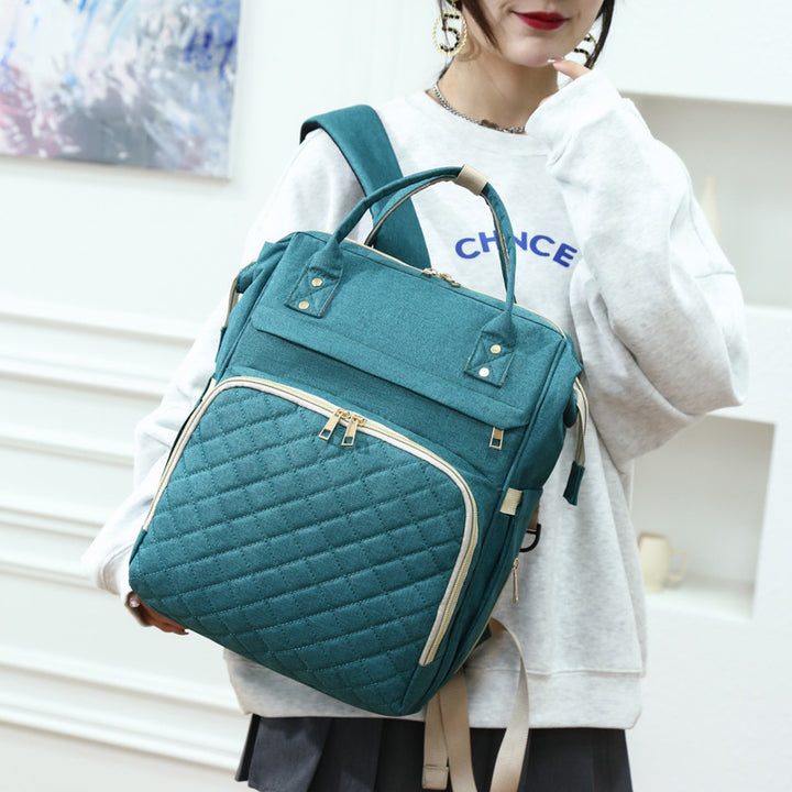 Multi-Purpose Quilted Baby Care Backpack Kalsten