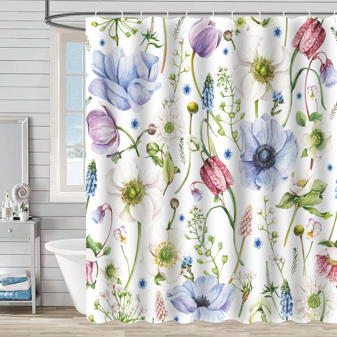 Botanical Garden Shower Curtain Kalsten