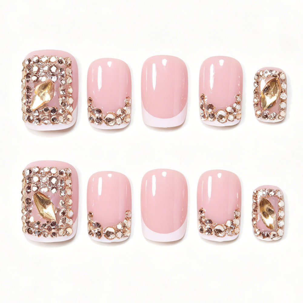 Elegant Decorative Press-On Nail Art Kalsten
