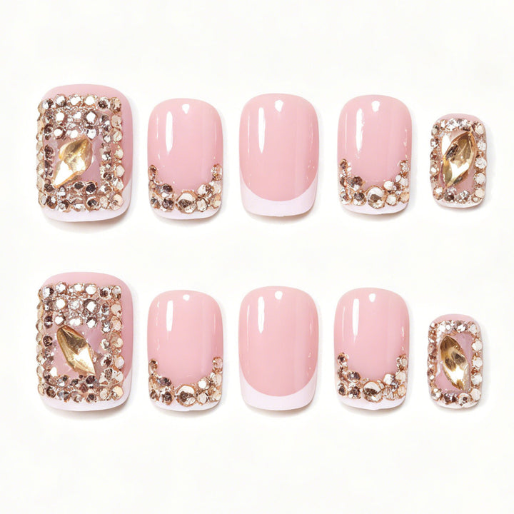 Elegant Decorative Press-On Nail Art Kalsten