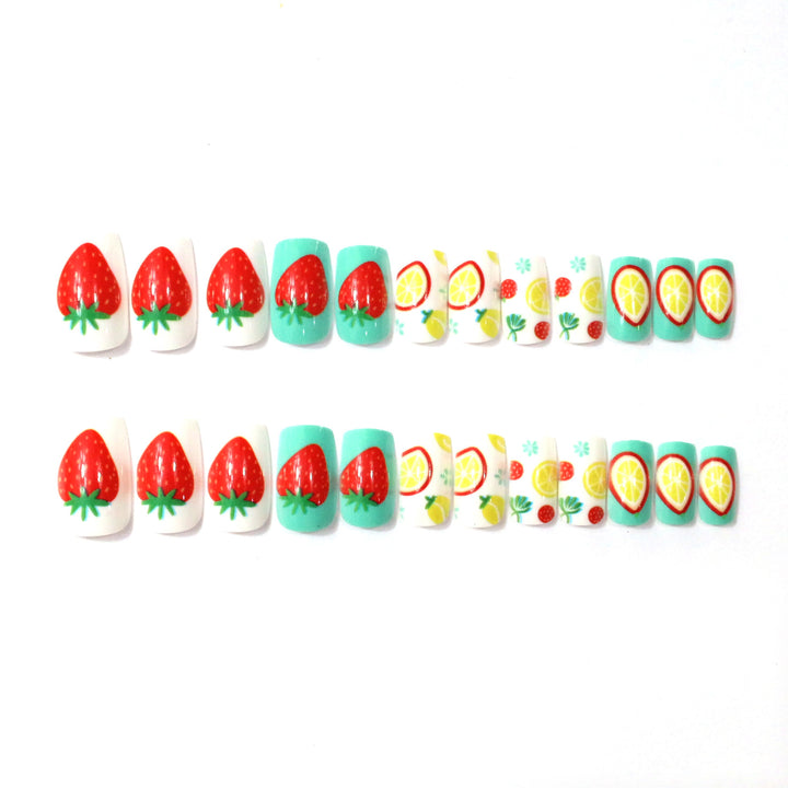 Creative Strawberry Nail Art Kalsten