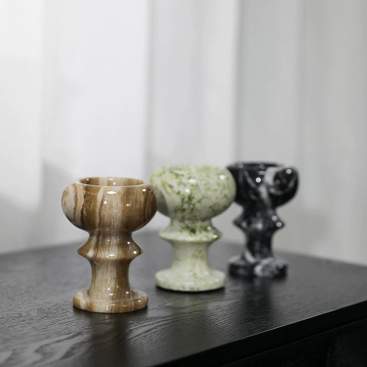 Decorative Marble Candle Holder