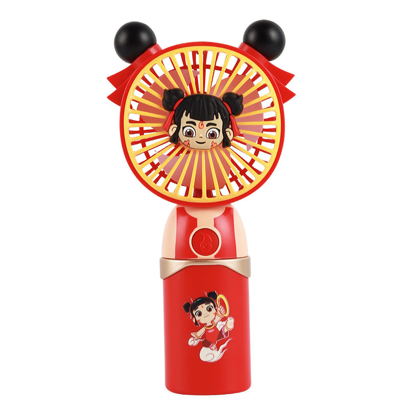 Unisex Portable Hand Fan in Comic Design Kalsten