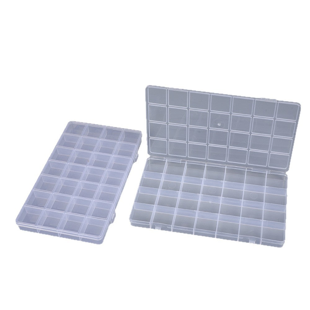Transparent Multi-Compartment Storage Organizer Box Kalsten