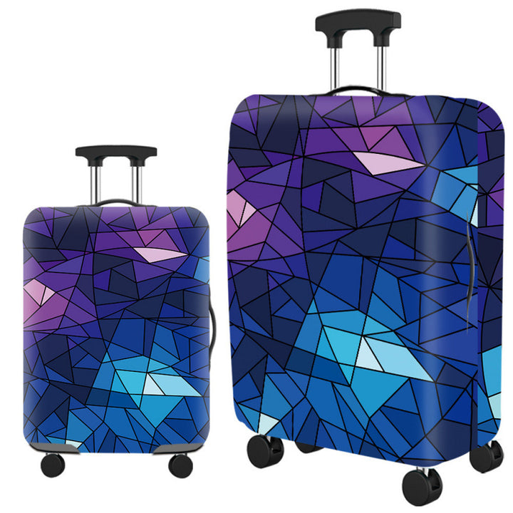 Ladies hard-shell suitcase with playful dog motif Kalsten