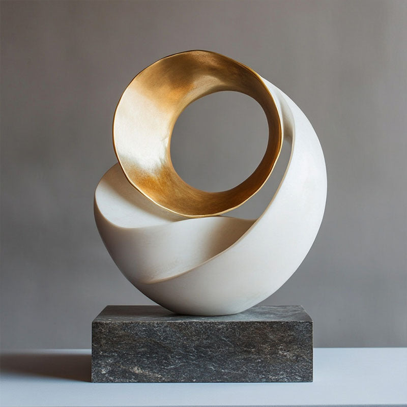 Abstract Decorative Bird Sculpture