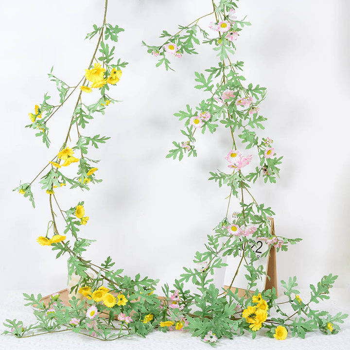 Decorative Floral Vine Garland