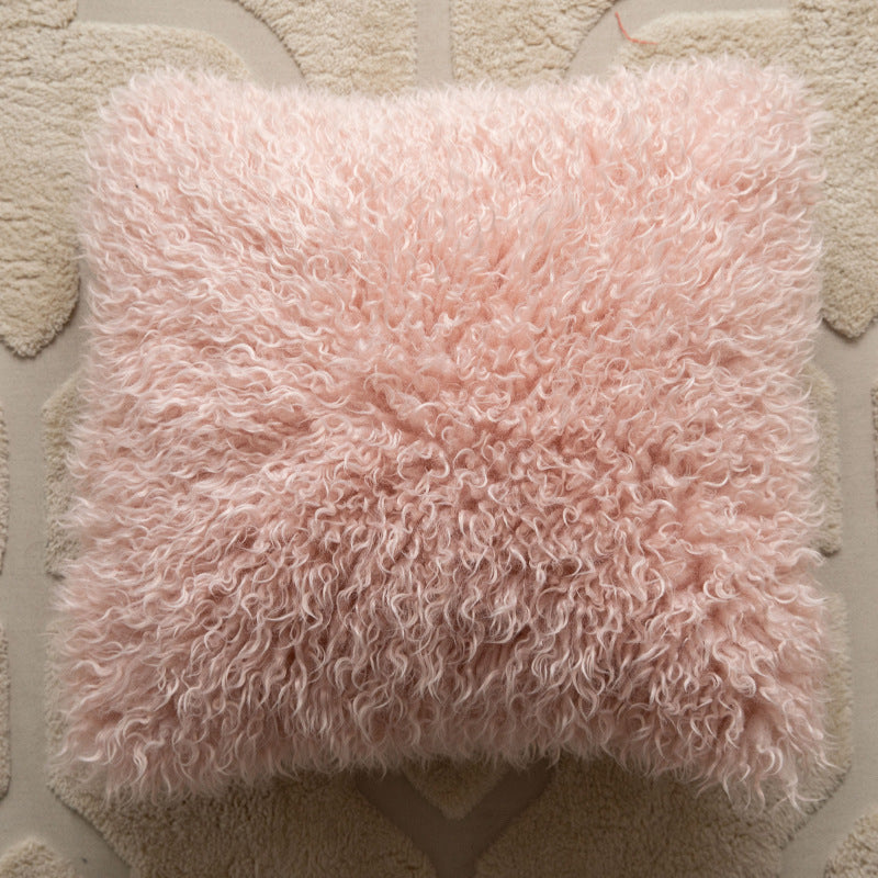 Plush Square Decorative Throw Pillow