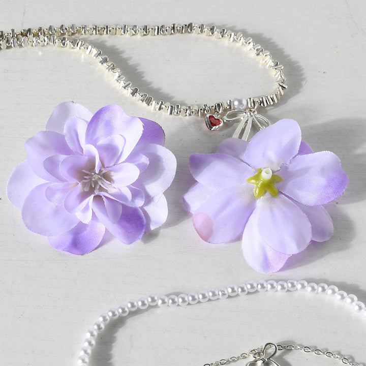 Elegant Floral Hair Clips
