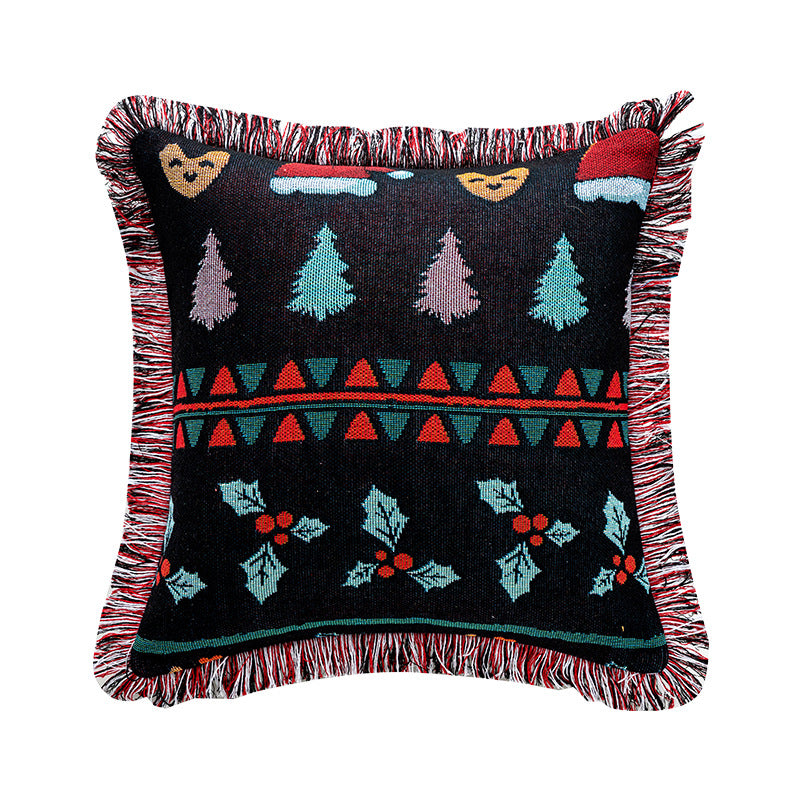 Scenic Nature-Themed Decorative Pillow