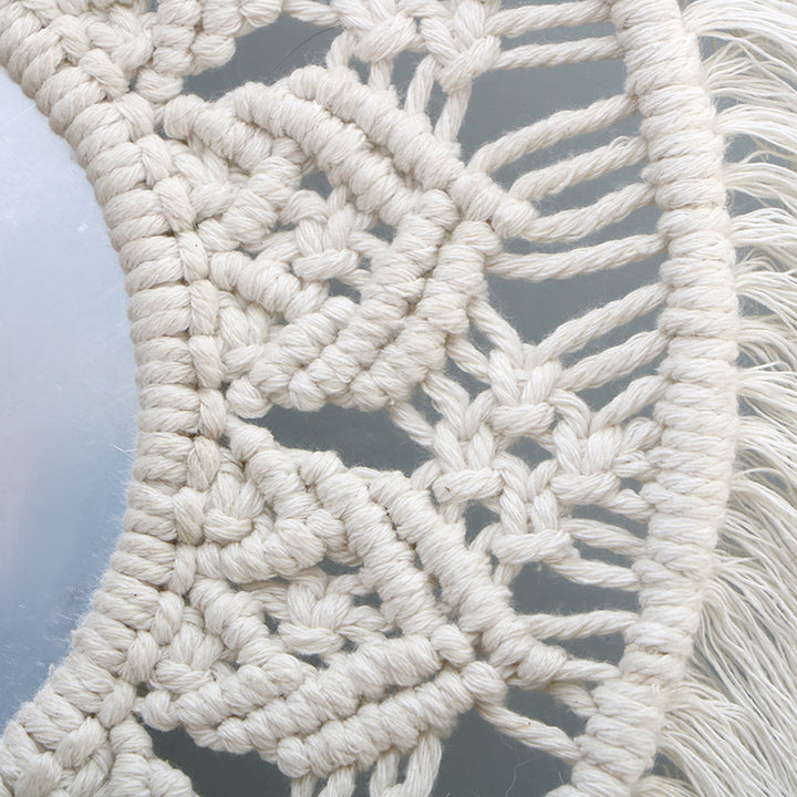 Decorative Macrame Mirror Kalsten