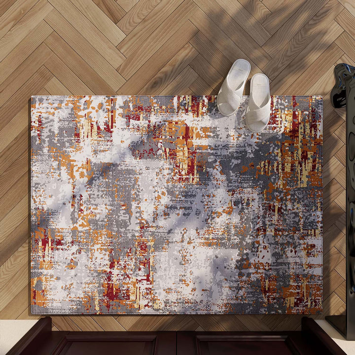 Abstract Patterned Area Rug